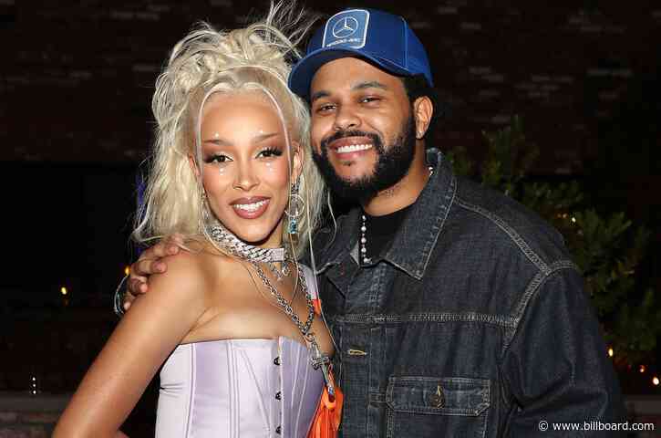 Doja Cat & The Weeknd Go ‘Right’ to No. 1 on Hot R&B Songs Chart