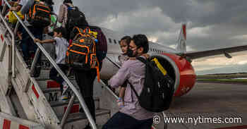 Afghans Who Worked for The New York Times Arrive in Houston - The New York Times