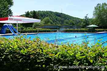 Das Freibad in Steinen bleibt doch noch eine Woche offen - Steinen - Badische Zeitung