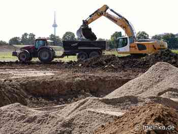 Highlight der "Buga 2023" in Mannheim: Unterbau für Panoramasteg steht - meinKA | Stadtportal Karlsruhe