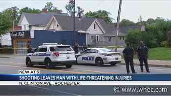 Rochester man seriously injured in North Clinton Avenue shooting