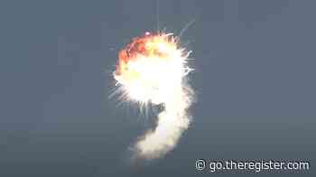 Alpha adds to tally of exploding rockets, takes out space sail prototype with it