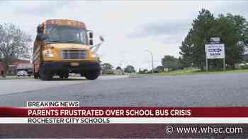 Parents frustrated over RCSD's school bus crisis