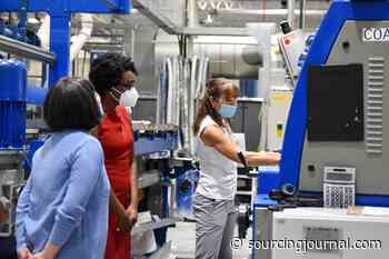 USTR Stresses Made in USA and Infrastructure Act at Aurora Textiles - Sourcing Journal