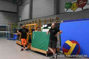 Vaccinatiecentrum Koornmolen krimpt in om in het materiaalko... - Het Nieuwsblad