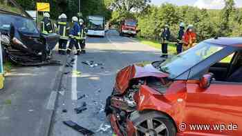 Netphen: Zusammenstoß bei Salchendorf – zwei Verletzte - Westfalenpost