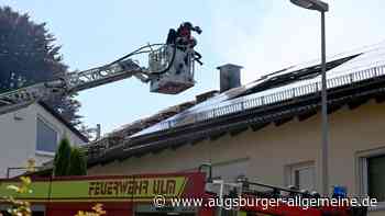 Wohnhaus am Kuhberg in Ulm brennt: 300.000 Euro Sachschaden - Augsburger Allgemeine