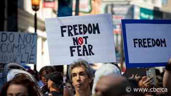 Protesters against COVID-19 vaccine mandates say they're pro-freedom, 'not anti-vaxx'