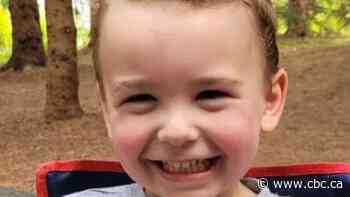 Police find belongings of missing Quebec boy as night falls on 4th day of search