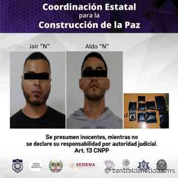 Detienen a dos personas con droga en Cuernavaca - Central de Noticias Mx