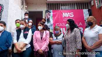 Inaugura partido MAS “La Casa de la Mujer” en Cuernavaca - 24 Morelos