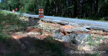 Jasper County resident worries about a road collapse on Co. Rd. 64 - WDAM