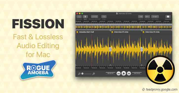 Rogue Amoeba pulls Fission editor from the Mac App Store over Apple’s lack of improvements