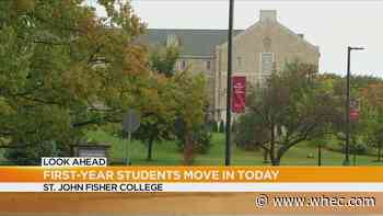 St. John Fisher Class of 2025 to move in Saturday