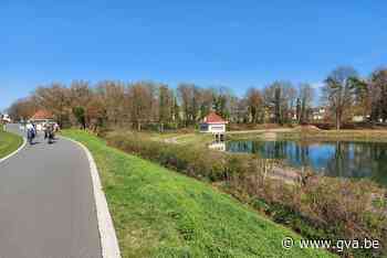Water-link opent spaarbekken weer voor joggers en wandelaars - Gazet van Antwerpen