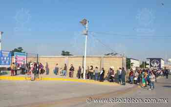 [VIDEO] Arranca vacunación contra Covid-19 en CAISES 10 de Mayo - El Sol de León