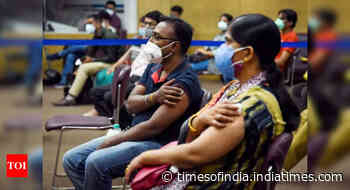 Coronavirus live updates: Over 62.25 lakh vaccine doses administered today, says Centre - Times of India