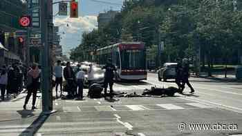 SIU investigating crash between Toronto police car and motorcycle that left man seriously hurt