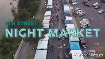 The 4th Street Night Market features local vendors and entertainers