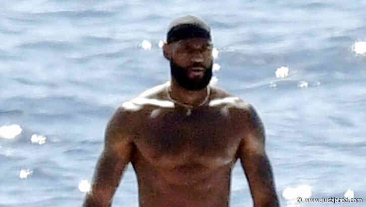 LeBron James Looks So Fit While Working Out Shirtless On a Yacht