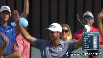 Golf, English, storica hole-in-one al Tour Championship - Eurosport IT