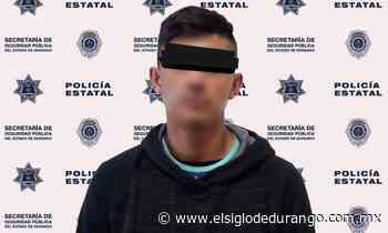 Policías capturan en Pueblo Nuevo a sujeto empistolado - El Siglo Durango