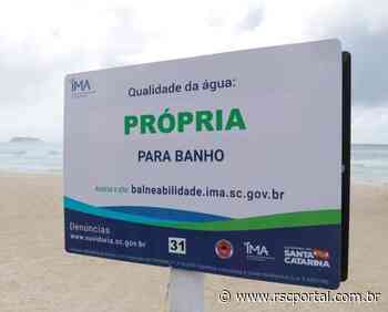 Todas as praias de Garopaba e Imbituba com águas próprias para o banho - Impresso Catarinense - Open Sans, sans-serif;