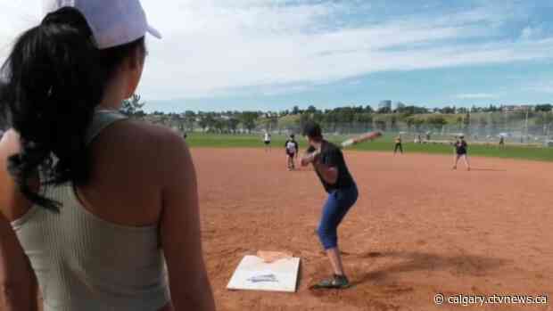 Inclusion at the ball diamond: Calgary group celebrates Pride with tournament