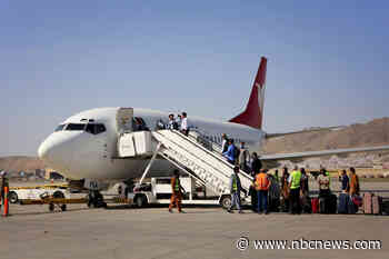 Kabul airport reopens for aid and domestic services