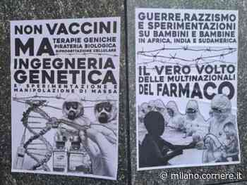 Lecco, tappezzano la città di volantini contro i vaccini anti-Covid e i green pass: due denunciati - Corriere della Sera