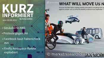 Kurz informiert: AWS, IAA, Facebook, Firefly Aerospace - Market Research Telecast