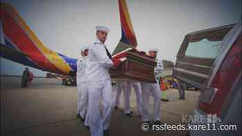 Remains of sailor killed during Pearl Harbor returned to Minnesota