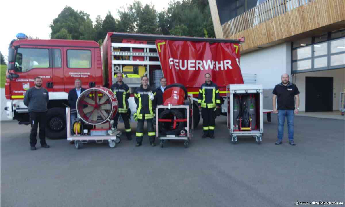 Großventilator für die Feuerwehr Zandt - Region Cham - Nachrichten - Mittelbayerische