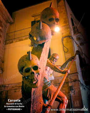 Putignano - Aperta la mostra delle statue di cartapesta dedicate a Dante - Putignano Informatissimo