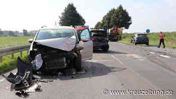 Unfall mit vier Autos auf der B61 bei Sulingen: Neun Verletzte - kreiszeitung.de