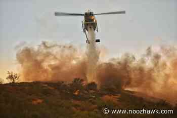Hard-to-Access Fire Burning in Los Padres National Forest North of Zaca Lake - Noozhawk