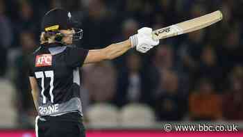 England v New Zealand: Sophie Devine stars in 100th T20 to level series