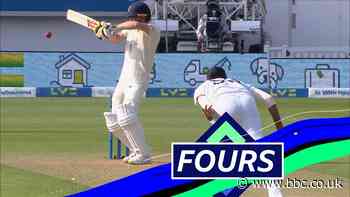 England v India: Chris Woakes hits Jasprit Bumrah for three fours in four balls