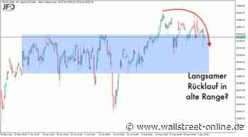 DAX-Wochenplan: Droht nach der Minuswoche ein weiterer Rückfall im DAX?