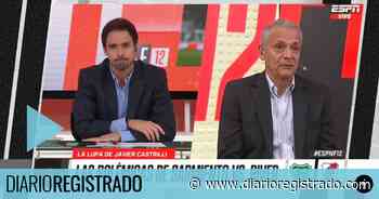 Castrilli durísimo: "Durante todo el partido Tello estuvo en otro lado" - Diario Registrado