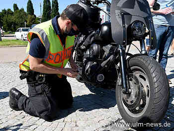 Auf dem Weg zur European Bike Week: Polizei kontrolliert Motorräder