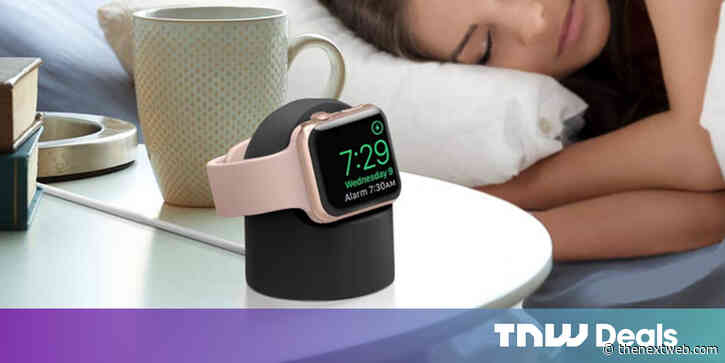 Here’s a simple Apple Watch charging stand that keeps your watch powered up — and looks good doing it