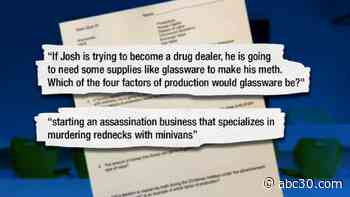 Parents concerned after quiz asks high schoolers about being drug dealers, assassins