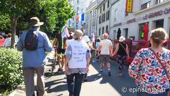 Manifestation des anti-pass sanitaire : environ 600 personnes à Epinal - Epinal infos - Epinal Infos