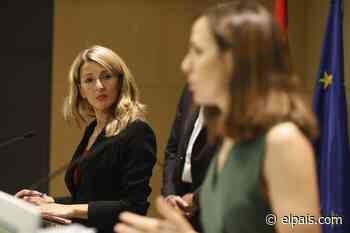 Yolanda Díaz aplaude el compromiso de Pedro Sánchez con la bajada del precio de la luz - EL PAÍS