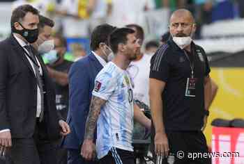 Brazil-Argentina WCup game suspended in coronavirus dispute - Associated Press