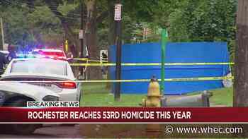 With 53, Rochester at highest homicide rate in nearly a decade