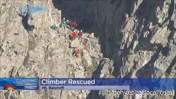 Climber Rescued From Treacherous Mountainside On Mount Bancroft - CBS Denver