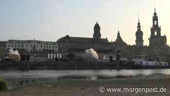 Tut, tuuut! Konzert mit Schaufelraddampfern auf der Elbe in Dresden - Berliner Morgenpost