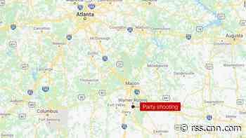 A shooting at a party in Warner Robins, Georgia, left 1 dead and 4 hurt, police say
